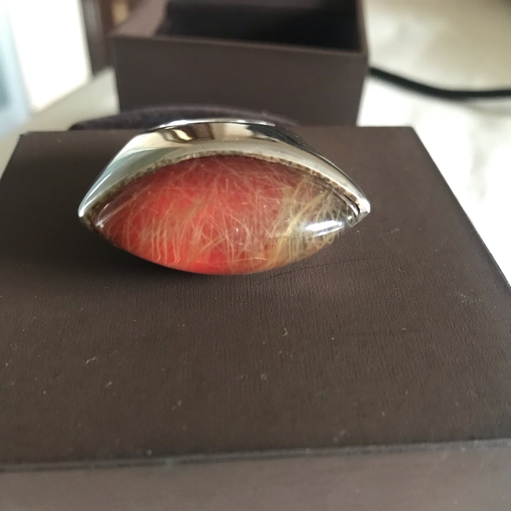 Cocktail ring. Made in Italy